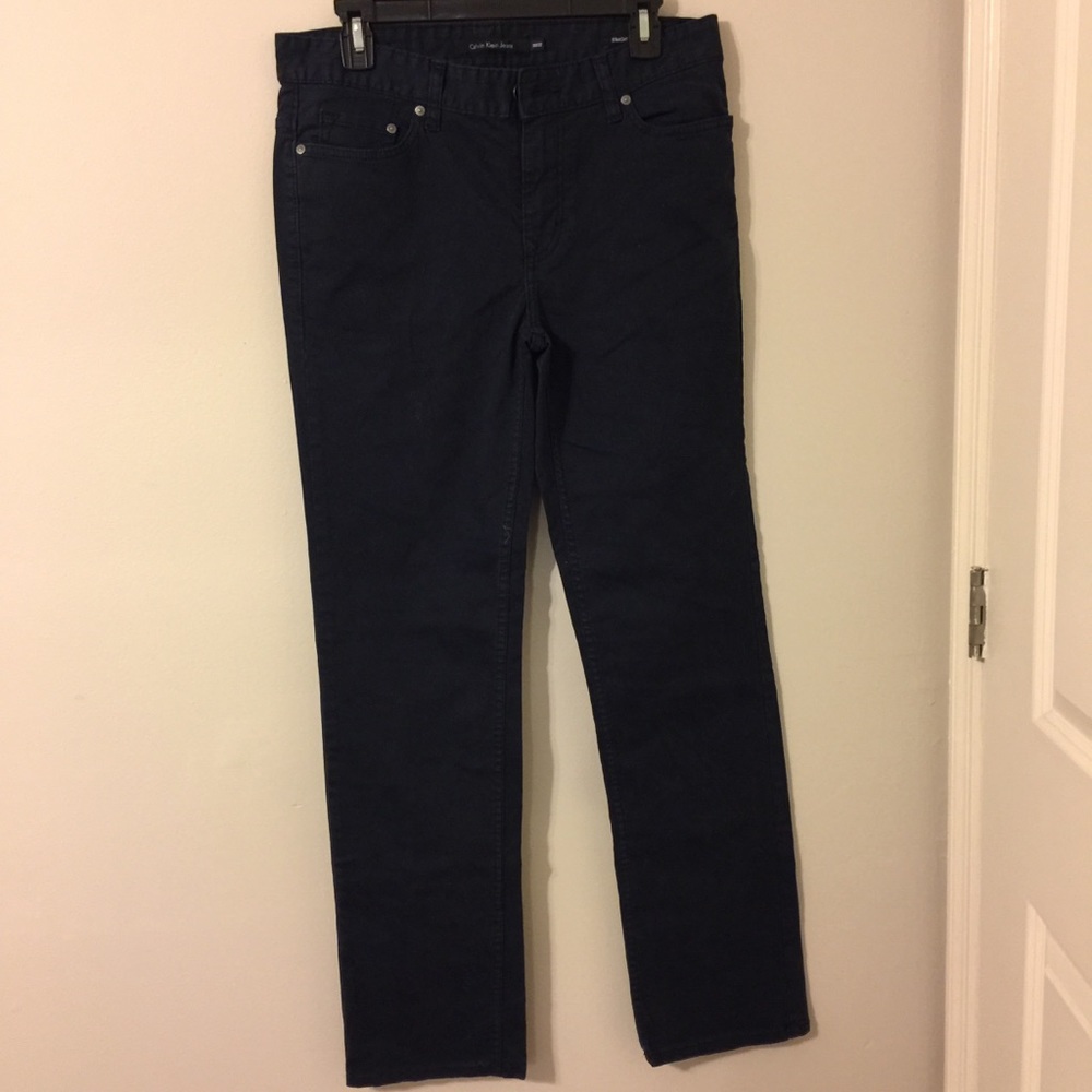 Men Calvin Klein Pants : Straight leg
